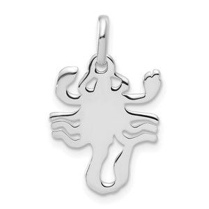 Million Charms 925 Sterling Silver Scorpion Charm Pendant